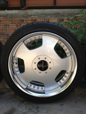 ขายล้อแท้ W.WORK EUROLINE DH2 ขอบ 18 ใส่ 4,5 รู 114.3 สภาพสวยมาก พร้อมยาง 19,000 บาท