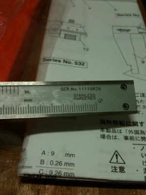 เวอร์เนียร์ mitutoyo ขนาด 200 mm หรือ 8 นิ้ว เวอร์เนียร์ mitutoyo ขนาด 200 mm หรือ 8 นิ้ว
