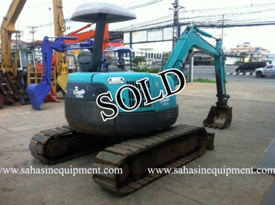 รถขุด KOBELCO SK40SR-1 บจก.สหสินอีควิปเม้นท์ โทร.081-5851880, 02-5168100-1 www.sahasinequipment.com รถขุด KOBELCO SK40SR-1 บจก.สหสินอีควิปเม้นท์ โทร.081-5851880, 02-5168100-1 www.sahasinequipment.com