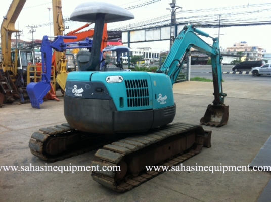 รถขุด KOBELCO SK40SR-1 บจก.สหสินอีควิปเม้นท์ โทร.081-5851880, 02-5168100-1 www.sahasinequipment.com รถขุด KOBELCO SK40SR-1 บจก.สหสินอีควิปเม้นท์ โทร.081-5851880, 02-5168100-1 www.sahasinequipment.com