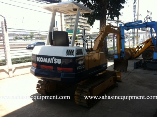 รถขุด PC20-5 S/N 225XX บจก.สหสินอีควิปเม้นท์ โทร.081-5851880, 02-5168100-1 www.sahasinequipment.com รถขุด PC20-5 S/N 225XX บจก.สหสินอีควิปเม้นท์ โทร.081-5851880, 02-5168100-1 www.sahasinequipment.com