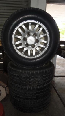 ขายล้อพร้อมยางเดิม isuzu
