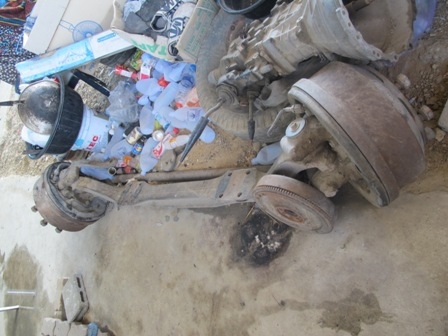 ขายชุดคานหน้าเพลาท้ายล้อพร้อมยาง อีซูซู เดก้า 195