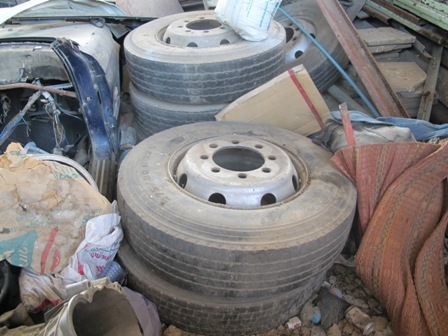 ขายชุดคานหน้าเพลาท้ายล้อพร้อมยาง อีซูซู เดก้า 195