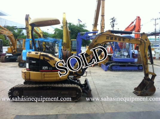 ขายแล้ว รถขุด CAT 303CR S/N CAR019XX บจก.สหสินอีควิปเม้นท์ โทร.081-5851880, 02-5168100-1 www.sahasinequipment.com ขายแล้ว รถขุด CAT 303CR S/N CAR019XX บจก.สหสินอีควิปเม้นท์ โทร.081-5851880, 02-5168100-1 www.sahasinequipment.com