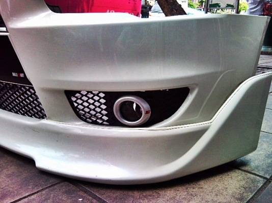 @@@ ขาย กันชนหน้าแท้ Mitsubishi EX พร้อมสปอร์่ตไลท์ @@@