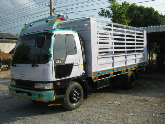 ขาย6ล้อดั้ม ฮีโน่ FB4J 140เเรงม้าห้างเเท้ปี44  กระบะดั้ม 5.เมตร