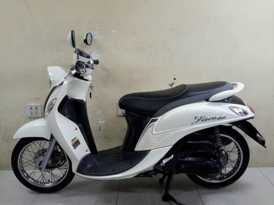 NEW Yamaha Fino125fi หัวฉีด กุญแจรีโมท โฉมใหม่ล่าสุด 1500 กม. สภาพนางฟ้า เอกสารครบพร้อมโอน
