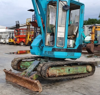 ขายด่วนรถแบคโฮKOBELCOSK50SR-3มาร์ทีซีรียล์สูงYJ980มีเต่ากะต่ายคลนโทลน้ำมันปั้มนี้วระบบไฟฟ้าครบเร็วแรงไม่โหลดเครื่อง 3สูบ 3TN100เครื่องดีรถนอกเพื่งนำเข้ามาใหม่จากญี่ปุ่นยังไม่ได้ใช้ในไทยเลย