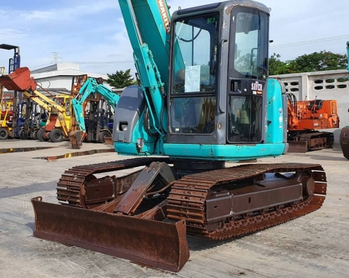 ขายด่วนแบคโฮKOBELCOSK75SR-6มาร์ซิคซีรียล์สูงYR07มีเต่ากะต่ายคลนโทลน้ำมันปั้มนี้วระบบไฟฟ้าครบเร็วแรงไม่โหลดเครื่อง 4สูบ อีซูซู4JG1เทอร์โบรถนอกเพื่งนำเข้ามาใหม่จากญี่ปุ่นยังไม่ได้ใช้ในไทยเลย