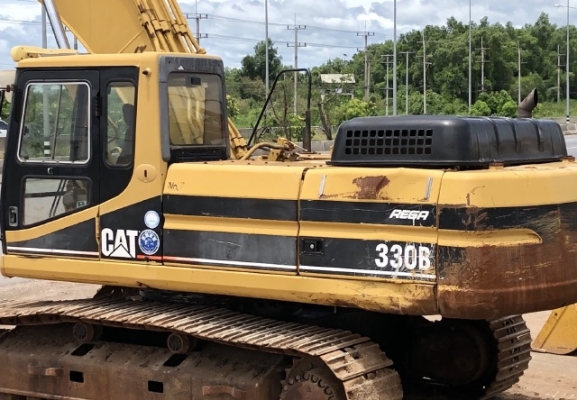 ขายรถขุด CAT 330B ลายหัวกระแทก นำเข้าเองจากญี่ปุ่น สภาพสวยพร้อมใช้ มีVDOการทำงานครับ