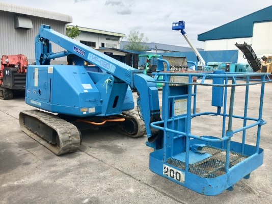 Maeda HF090 รถกระเช้า บูมลิฟต์ สูง 9 เมตร นำเข้าจากญี่ปุ่น โทร. 080-6565422 (หนิง)