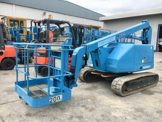 Maeda HF090 รถกระเช้า บูมลิฟต์ สูง 9 เมตร นำเข้าจากญี่ปุ่น โทร. 080-6565422 (หนิง)