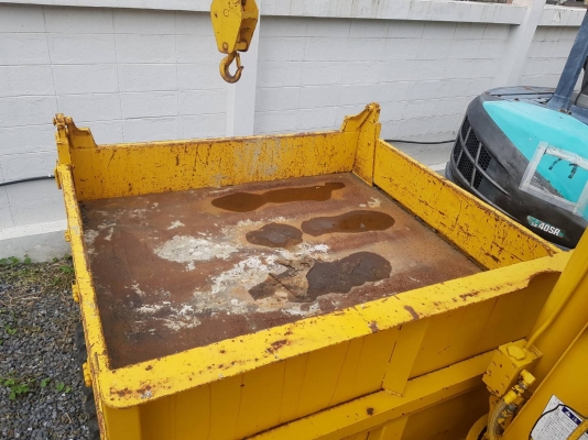 MOORUKA MST-600 ติดเครน 1ตัน กระบะ 1.4คิว เก่าญี่ปุ่นไม่เคยใช้ในไทย