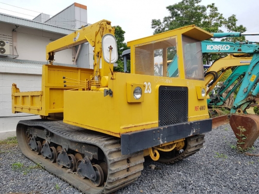 MOORUKA MST-600 ติดเครน 1ตัน กระบะ 1.4คิว เก่าญี่ปุ่นไม่เคยใช้ในไทย