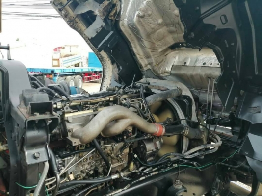 ISUZU GXZ DECA 320 แรง ปี 48 U2 เครื่องดำ หัวเดิมบางยางดี เครื่องแห้ง สิบล้อหัวลากพร้อมหางพื้นเรียบอ ISUZU GXZ DECA 320 แรง ปี 48 U2 เครื่องดำ หัวเดิมบางยางดี เครื่องแห้ง สิบล้อหัวลากพร้อมหางพื้นเรียบอ