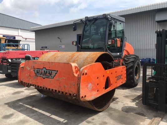 รถบด 20ตัน ล้อเรียบสั่นสะเทือน HAMM 3520HT มือสองยุโรป