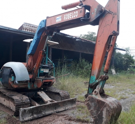 ขาย แบคโฮ KOBELCO SK50UR เครื่องดี ปั้มดี ช่วงล่างเต็ม รถใช้งานอยู่ เอกสารใบอินวอยซ์