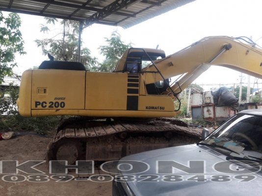 ขายด่วน komasu200รุ่น6 ไฟฟ้าครบรถ ใช้งานได้ดี เอว บูช แน่น เอกสารซื้อขาย เพียง 820000 บาท