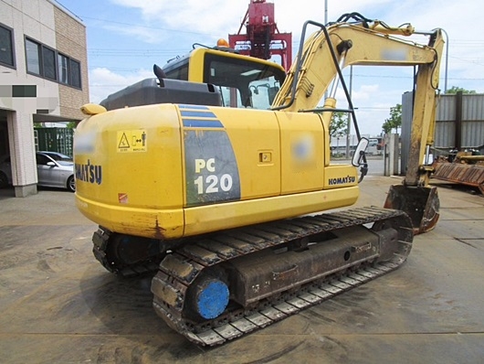 ขายรถขุดนำเข้าจากประเทศญี่ปุ่น komatsu pc120-8 สนใจติดต่อสอบถาม 0923309229 อีด