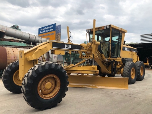 รถเกรด Cat 140H-APM เพียง 6000 ชม ตันเดียวเท่านั้น