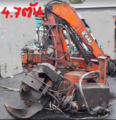 ขายเครน HIAB เฮียบพับ 4.75 ตัน+บุ้งกี้ นำเข้า โทร084-5424150 line id : rapinzat
