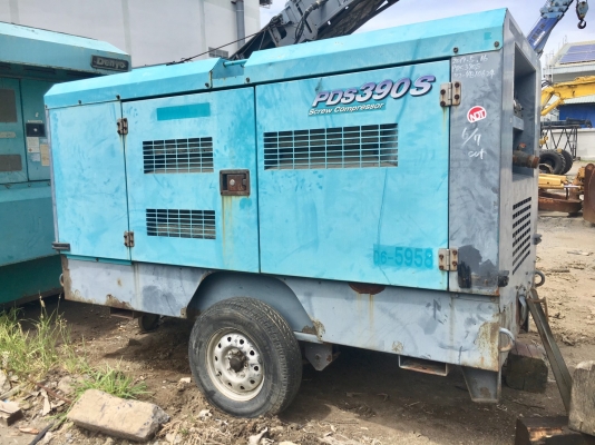 Airman PDS390S : 390CFM เครื่องปั๊มลมจากญี่ปุ่น โทร. 080-6565422 (หนิง)