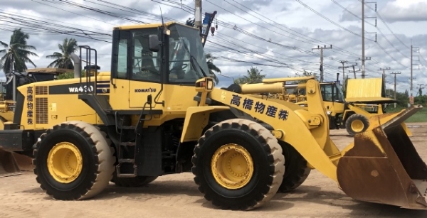 ขายรถตักล้อยาง KOMATSU WA430-6 นำเข้าเองจากญี่ปุ่น สวยพร้อมใช้ มีVDOการทำงานครับ
