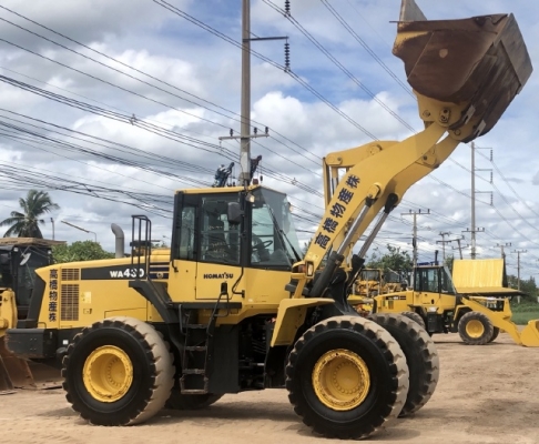 ขายรถตักล้อยาง KOMATSU WA430-6 นำเข้าเองจากญี่ปุ่น สวยพร้อมใช้ มีVDOการทำงานครับ