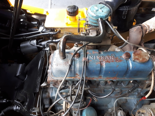 ขายรถโฟล์คลิฟท์ยี่ห้อ TCM FG20N2 ขนาด 2 ตัน เสา 4 เมตร