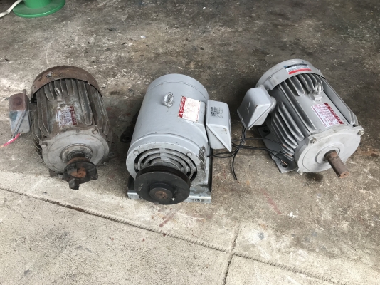 ขายมอเตอร์ไฟฟ้า Mitsubishi 3HP. 380V 1450rpm. สภาพสวย หมุนนิ่มเดิมๆ พร้อมใช้งาน มี 3ตัว ราคาตัวละ 2,800 บาท