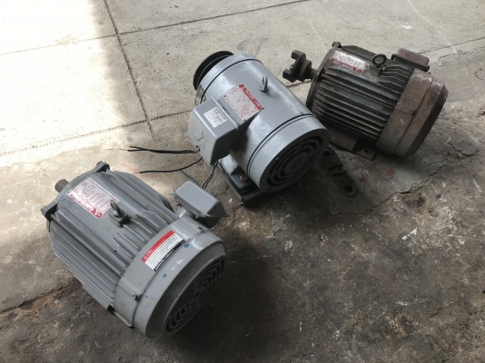 ขายมอเตอร์ไฟฟ้า Mitsubishi 3HP. 380V 1450rpm. สภาพสวย หมุนนิ่มเดิมๆ พร้อมใช้งาน มี 3ตัว ราคาตัวละ 2,800 บาท ขายมอเตอร์ไฟฟ้า Mitsubishi 3HP. 380V 1450rpm. สภาพสวย หมุนนิ่มเดิมๆ พร้อมใช้งาน มี 3ตัว ราคาตัวละ 2,800 บาท