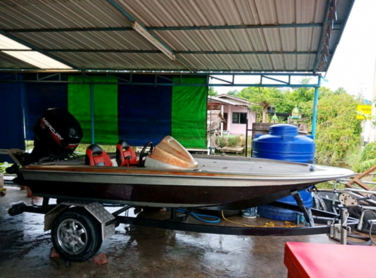 เรือแบส13ฟุตเครื่อง75แรง พร้อมเทเลอร์ เรือแบส13ฟุตเครื่อง75แรง พร้อมเทเลอร์