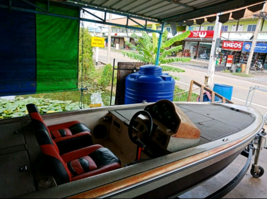 เรือแบส13ฟุตเครื่อง75แรง พร้อมเทเลอร์ เรือแบส13ฟุตเครื่อง75แรง พร้อมเทเลอร์