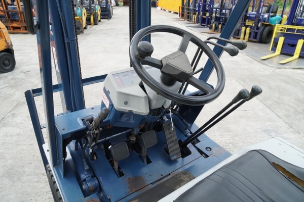 Komatsu FG18-15 ขนาดยก1.8ตัน เสายกสูง3เมตร เครื่องยนต์เบนซิล ไม่เคยใช้งานในไทย
