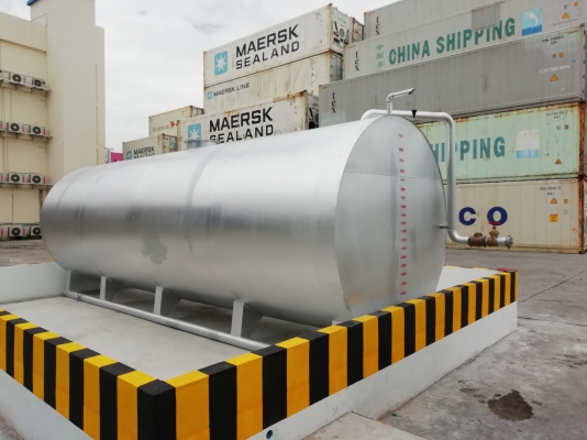 ขายถังน้ำมันใหม่ขนาด 20,000 ลิตร เหล็กหนา 3 มม.ผลิตเอง ราคาใบละ 55,000 บาท