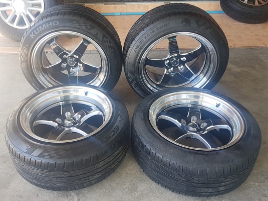 ล้อใหม่ขอบ18 WELD 5รู114 ยาง\%235/50/18  4 ล้อ