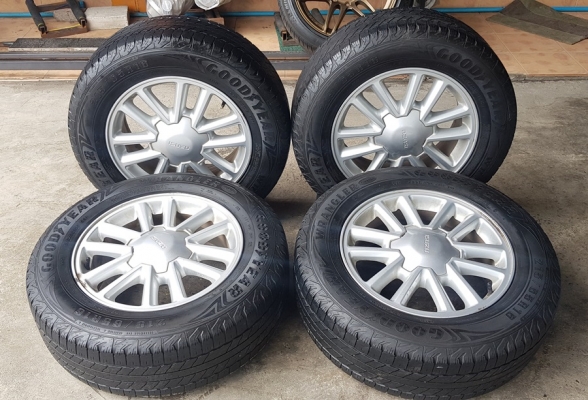 ขายล้อISUZU All New16 ยางGOODYEAR ปี18 4 ล้อ