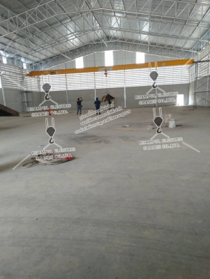 รับออกแบบ ติดตั้ง ซ่อมบำรุงระบบครนโรงงาน เครนไฟฟ้า เครนไฟฟ้าโรงงาน