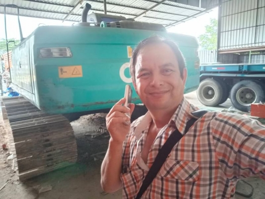 ขายKOBELCO SK260-8 ช่วงล่างใหม่ทั้งหมดบูมยาวใช้จักข้าวโพดเอกสารเล่มทะเบียนราคา 2,500,000