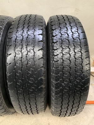 ล้อแม็ก 6รู114 Nissan Navara ขอบ 16 (ตัวเตี้ย) แถมยาง 205 R16 Bridgestone แม็กสภาพดี