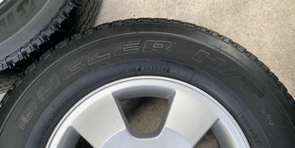 ล้อแม็ก 6รู114 Nissan Navara ขอบ 16 (ตัวเตี้ย) แถมยาง 205 R16 Bridgestone แม็กสภาพดี