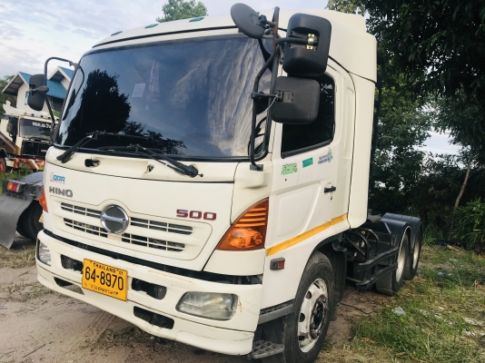 หัวลากHino QDR 260เเรงม้า NGV ปี56(12) เครื่องดี หัวลากHino QDR 260เเรงม้า NGV ปี56(12) เครื่องดี
