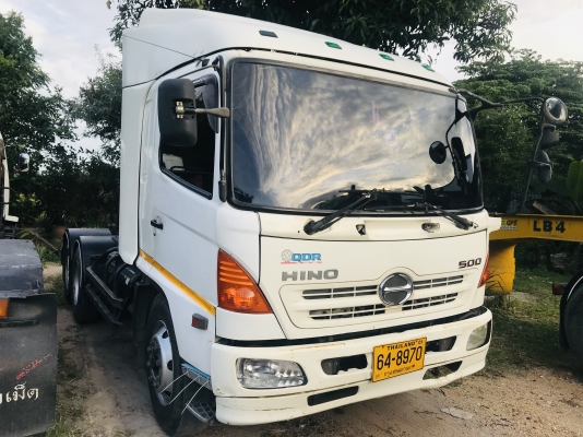 หัวลากHino QDR 260เเรงม้า NGV ปี56(12) เครื่องดี