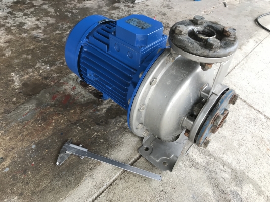 ขายปั๊มน้ำหอยโข่งหัวปั๊มสแตนเลส Ebara 7.5HP. 380V made in Italy ขนาดเข้า 2นิ้ว ออก 1.5นิ้ว รุ่นแรงดันสูงส่งไกล สภาพเดิมๆ หมุนนิ่ม พร้อมใช้งาน