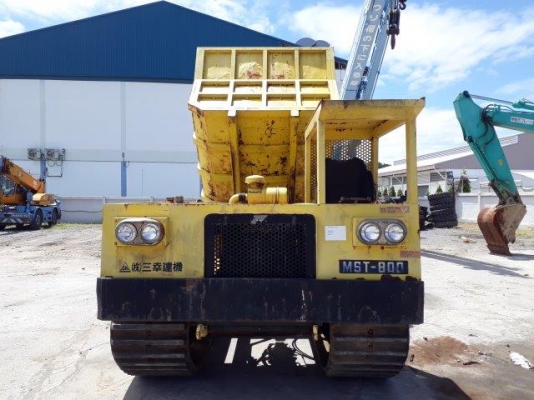 รถดั้มแทรคยาง MST800 มือสองญี่ปุ่น