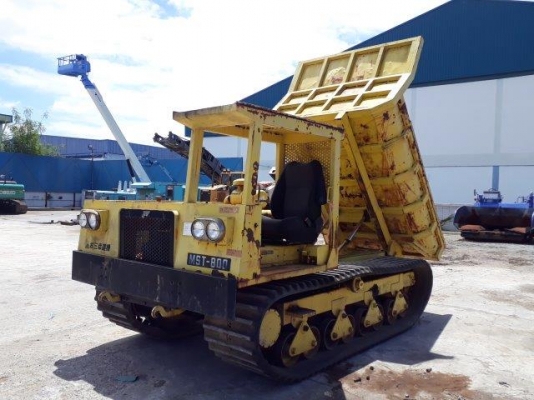 รถดั้มแทรคยาง MST800 มือสองญี่ปุ่น