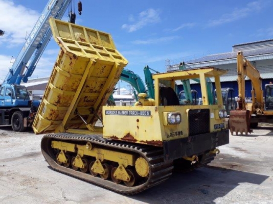 รถดั้มแทรคยาง MST800 มือสองญี่ปุ่น