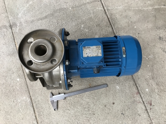 ขายปั๊มน้ำหอยโข่งหัวปั๊มสแตนเลส Ebara 3HP. 380V made in Italy ขนาดเข้า 2นิ้ว ออก 1.2นิ้ว สภาพสวยเดิมๆ หมุนนิ่ม พร้อมใช้งาน ราคา 8,200 บาท ขายปั๊มน้ำหอยโข่งหัวปั๊มสแตนเลส Ebara 3HP. 380V made in Italy ขนาดเข้า 2นิ้ว ออก 1.2นิ้ว สภาพสวยเดิมๆ หมุนนิ่ม พร้อมใช้งาน ราคา 8,200 บาท