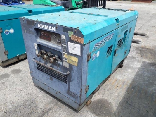 ปั้มลม AIRMAN PDS175S # 53-5B21742 0.7บาร์ มือสองญี่ปุ่น